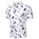 thumbnail image 1 of Camisa de patchwork de ocio YONGSHENG para hombre Manga corta con solapa XL, 1 of 5