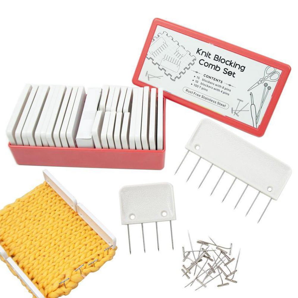 TOP! Sweater Knitting Fixed Needle Combing Yarn Shaping Tool DIY Hand
