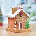 thumbnail image 3 of Decoration Small Glowing Miniature Scene Town for Christmas Yellow, 3 of 7