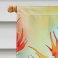 thumbnail image 3 of Wyoming Indian Paintbrush in Watercolor House Flag 28 in x 40 in, 3 of 7