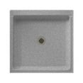 thumbnail image 4 of Swan Solid Surface 36'' x 36'' Single Threshold Shower Base, 4 of 7