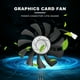 thumbnail image 2 of HA8010H12F-Z 75MM 2Pin GTX1050Ti GPU Cooler Ventilador doble para Geforce GTX 1050Ti GTX-1050-Ti-4GT-OC (1 pieza), 2 of 5