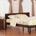 thumbnail image 2 of Kingfisher Lane Queen Wood Panel Headboard with USB Charger in Walnut, 2 of 4