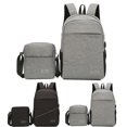 thumbnail image 2 of Coofit Laptop Backpack USB Earphone Hole Casual Backpack Travel Backpack with Purse, 2 of 10