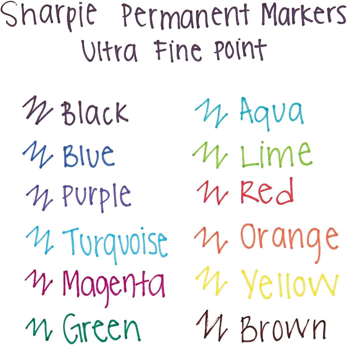 37002 Permanent Markers Ultra Fine Point Red Dozen