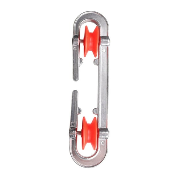 Separador De Tendedero Separador De Tendedero De Aluminio De Alta Resistencia Para Exteriores Polea Separador De Tendedero Para Tendederos Largos Y Cargas Pesadas
