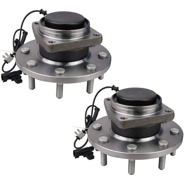 Both 2 Front Wheel Hub & Bearing Assembly for 2011-2016 Chevy Silverado ...