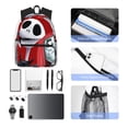 thumbnail image 4 of Goofa The Nightmare Before Christmas Pattern Casual Backpack – School Backpack Lightweight & Ergonomic Design, Water-Resistant, Spacious & Comfortable, Travel, 4 of 6