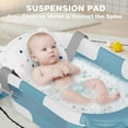 thumbnail image 2 of Bañera plegable TPN para bebés con monitor de temperatura y cojín, 2 of 7