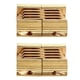 thumbnail image 1 of 2PCS Hidden Hinges 180 Degree Opening Copper Concealed Hinges for Cabinet Door Gift Box, 1 of 4