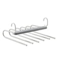 thumbnail image 1 of Estante Plegable Para Pantalones, Perchas Gruesas Para Pantalones De 6 Capas Para El Hogar, 1 of 8