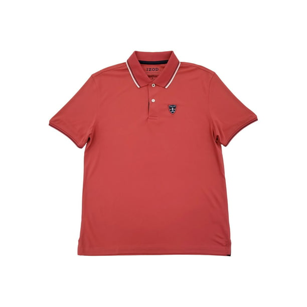 replika krøllet trussel IZOD Mens Saltwater Red Advantage Performance Untucked Golf Polo T-Shirt L  - Walmart.com