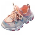 thumbnail image 1 of Children Breathable Soft Bottom Flat With Non-slip Slip-on Patchwork Lace-up Shoes, 1 of 5