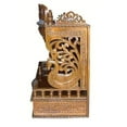 thumbnail image 5 of Sheesham Teak Handcrafted Wooden Temple For Home And Office/ Puja Mandir For Home / Wall Hanging Mandir / Pooja Ghar / Pooja Mandap, 5 of 5