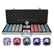 13.5g 500 piece Yin Yang Clay Poker Chip Set by