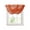 Orange, variant on Waterfall Valances for Windows, Coral Black Kitchen Sheer Valance Curtains, Coastal White Ocean Marine Nautical Beach Rod Pocket Elegant Swag Valances for Living Room Bedroom, 47.2"x38.5", 2 Panel