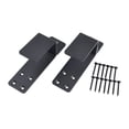 thumbnail image 2 of 2x 4 Door Barricade Brackets. Upgrade Door Barricade Security Bar Provide Home, 2 of 9