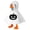 A003- C, variant on Cute Goose Figurine with White Hooded Cape, Whimsical Resin Animal Decor for Bedroom Shelf and Entryway Table, Festive Halloween Party Favors and Unique Home Gifts for Friends, 1