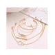thumbnail image 3 of Set 5 Pulseras Hoja Arce Retro Ajustable Malubero  Set de pulseras, 3 of 4