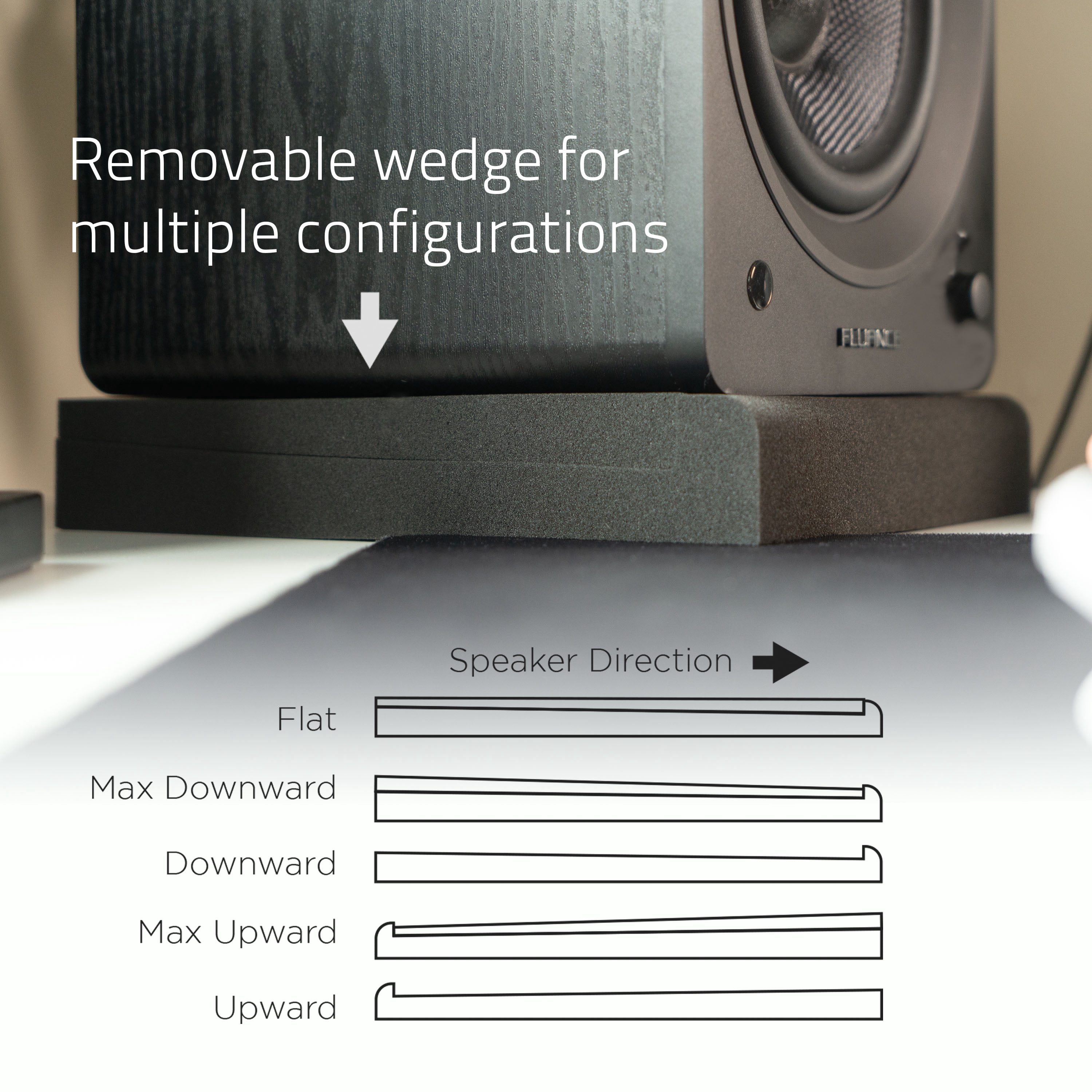 Fluance Ri71 Reference Powered Bookshelf Speakers with High Performance AMT Tweeters, 5” Drivers, 120W Amplifier, HDMI, Bluetooth, RCA & Subwoofer Out with Foam Isolation Pads