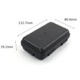 thumbnail image 3 of Escalada Caja sellada impermeable para exteriores Caja de almacenamiento de herramientas EDC a prueba de golpes (Negro M), 3 of 4