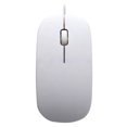 thumbnail image 1 of Bearachild Ratón de ordenador portátil Universal para oficina en casa, ratón con cable ultrafino de 3 teclas con rueda de desplazamiento, Juegos de teclado y mouse para computadora Blanco, 1 of 6