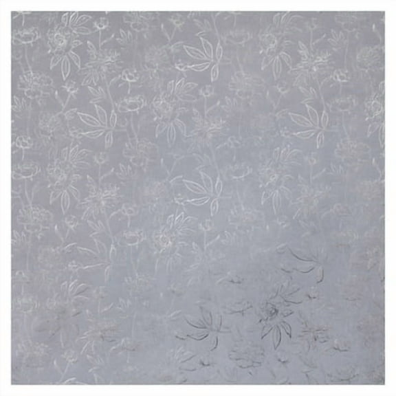 Recollections Gray Floral Paper, 12" x 12", 24 Pack