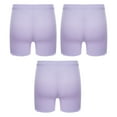 thumbnail image 3 of YONGHS 3 Pack Kids Girls Dance Shorts Safety Breathable Bike Shorts Undershorts for Dance Underdress Purple 2-3, 3 of 6
