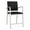Castillo Black, variant on Newport Reception Waiting Room Healthcare 24.5" Hip Chair / Silver Steel / Blue