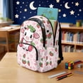 thumbnail image 3 of Jeiento Cute Cow Kids Girls Backpack Set 17 Inch 4-Piece Lunch Bag Pencil Case Water Bottle Holder Pink Lightweight Large Capacity School Bookbag for Elementary Middle School Students, 3 of 7