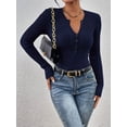 thumbnail image 3 of Fall/Winter New Style Women's Knitted Clothes - Long-Sleeved Fashion Sweater, 3 of 7