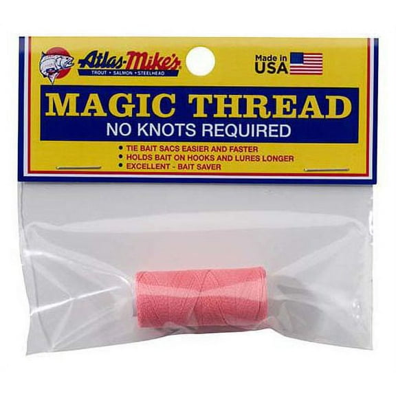 Atlas Magic Fishing Pink Thread Spool