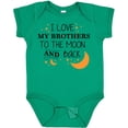 thumbnail image 3 of Inktastic I Love My Brothers to the Moon and Back Boys or Girls Baby Bodysuit, 3 of 5