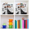 thumbnail image 7 of Black and White Cats Storage Bins Baskets With Handles Storage Box Clothes Organizer Organization Toys, 7 of 7