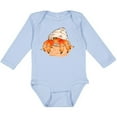 thumbnail image 3 of Inktastic Cute Hermit Crab on Beach Boys or Girls Long Sleeve Baby Bodysuit, 3 of 5
