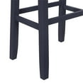 thumbnail image 5 of Bowery Hill Contemporary Backless Wood Counter Height Stool in Navy, 5 of 10