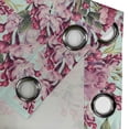 thumbnail image 4 of Ambesonne Grommet Curtain, , 50"x60", Seafoam Lilac and Raspberry, 4 of 5