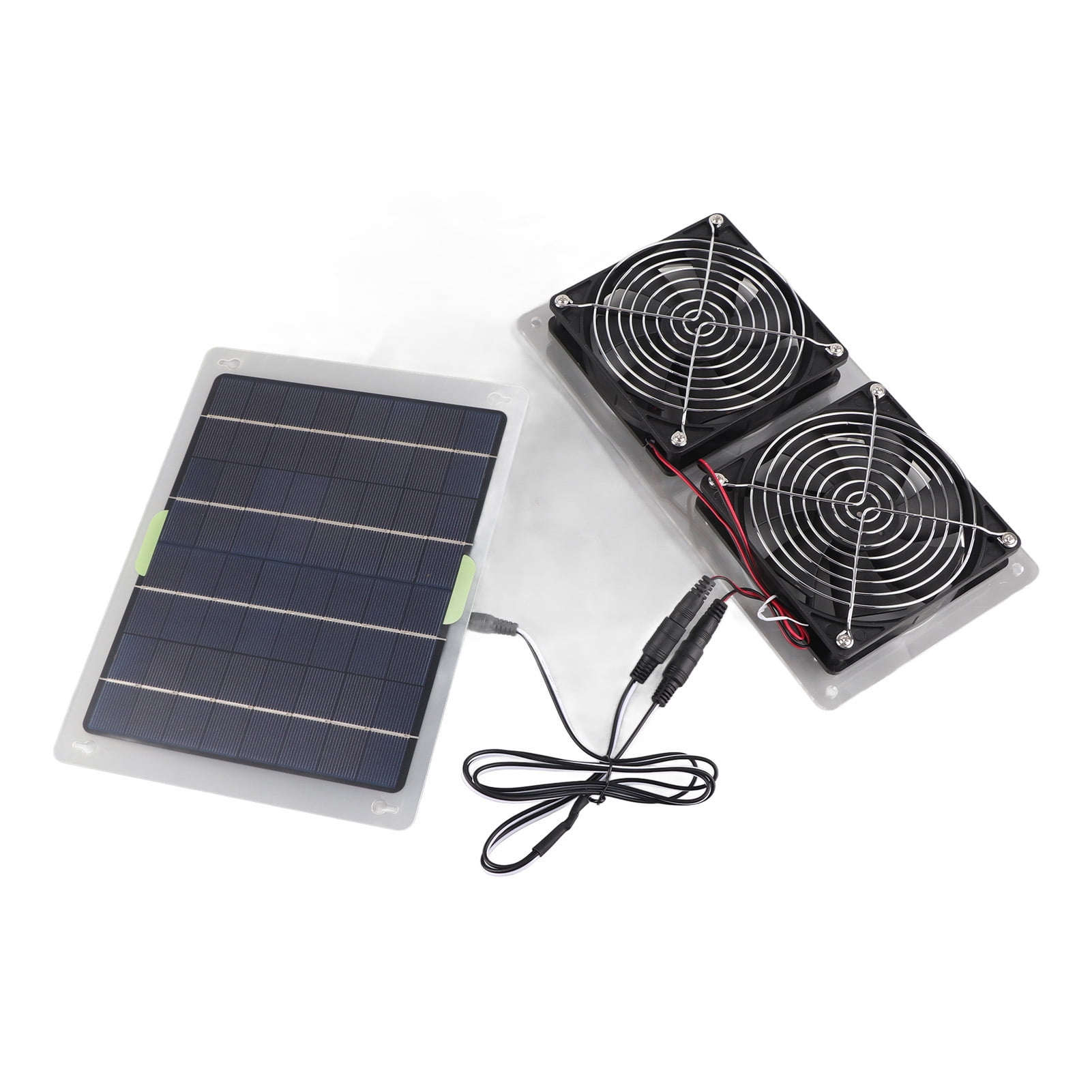 20 Inch Solar Powered Industrial Fan - High Velocity Floor Fan For Outdoor, Camping, Tents, Offices
