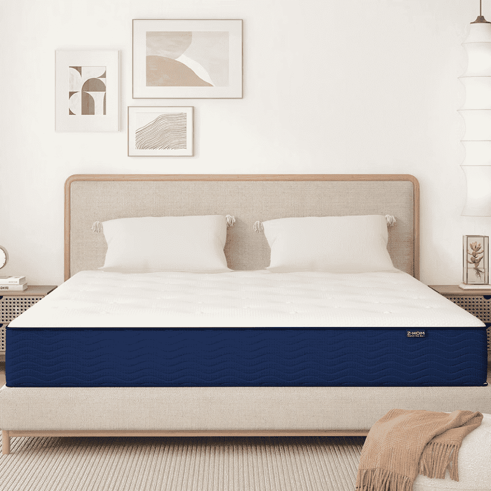 Full Size Hybrid Mattress, Z-HOM Classic 10 inch Foam Euro Full Size Hybrid Mattress, Z-HOM Classic 10 inch Foam Euro