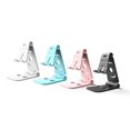 thumbnail image 3 of Langgg Portable Mini Téléphone Portable Support Tablette Support de Slacker Support Universel Pliable Téléphone Intelligent Support Rose, 3 of 8
