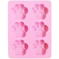 thumbnail image 1 of Molde de silicona con forma de pata de perro y gato para Fondant, pastel de chocolate, galletas, cubitos de hielo, decoración de pastelería DIY, 1 of 4