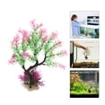 thumbnail image 2 of Miangastore Fish Tank Plant Decor Aquarium Fake Plant Plastic Fish Tank Landscaping Decoration, 2 of 8