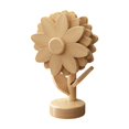thumbnail image 2 of 4 posavasos de madera para mesa, creativos, antideslizantes y resistentes al calor. E, 2 of 6