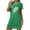 Green, variant on T Shirt Nightgowns for Women Soft Short Sleeve Sleepwear Cute Heart Printed Nightshirts Casual Crew Neck Pajama Dress Loose Fit Loungewear Juniors Nightgown