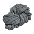 thumbnail image 4 of Thick Wool Yarn Blanket Soft Warm Sofa Cover Blanket for Home Bed Travel 39" Dark Gray, 4 of 8