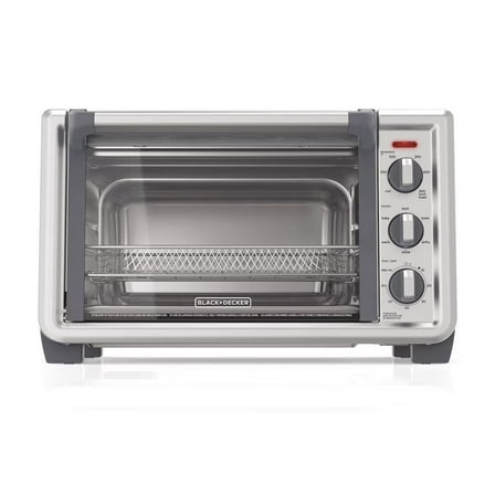 Black   Decker TO6135-1SD 6-Slice Crisp N Bake Air Fry Convection Oven