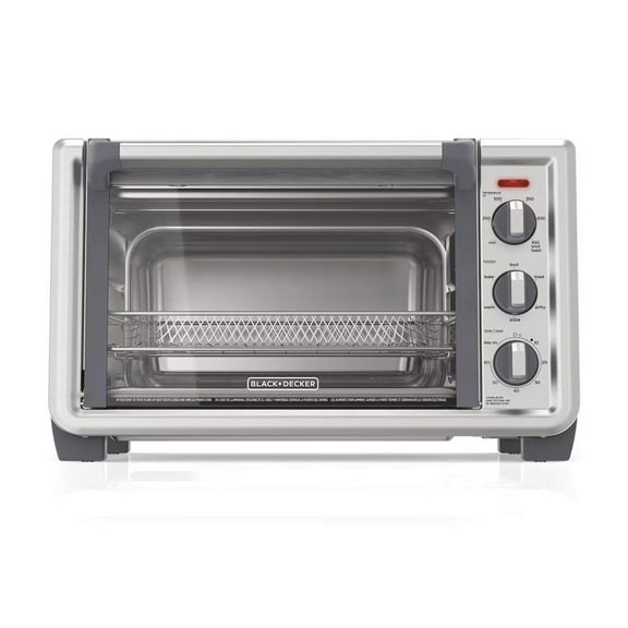 Black   Decker TO6135-1SD 6-Slice Crisp N Bake Air Fry Convection Oven
