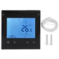 thumbnail image 1 of Termostato Inteligente Programable Daboolka Calefacción Funciona con Alexa LCD Pantalla Táctil negro, 1 of 8
