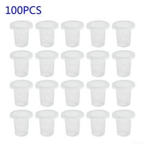 100X Vegetable Net Cup Slotted Mesh Soilless Culture Vegetables Pots Hydroponic