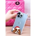 thumbnail image 3 of WIRESTER Cavalier King Charles Spaniels Dog Happy Transparent Soft Gel TPU Clear Case Slim Protective Cover for Apple iPhone 13 Pro 6.1" 2021, 3 of 3
